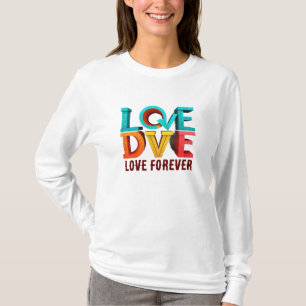 T-shirt Love Forever