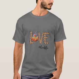 T-shirt Love Gee Life Citrouille Automne Halloween