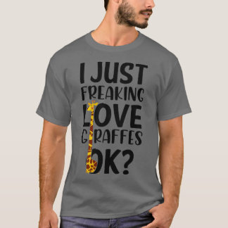 T-shirt Love Giraffes