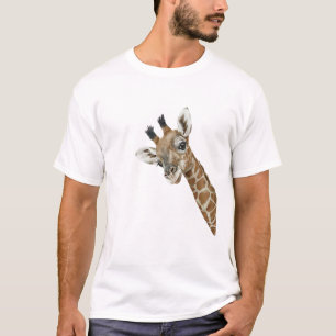T-shirt Love Giraffes Femmes Amateurs De Giraffe Pour Enfa