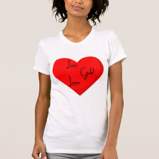 T-shirt Love God Loves
