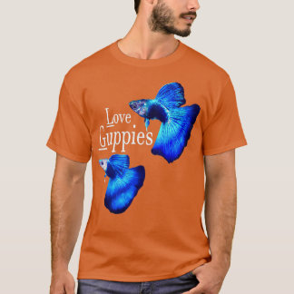 T-shirt Love Guppy Fish