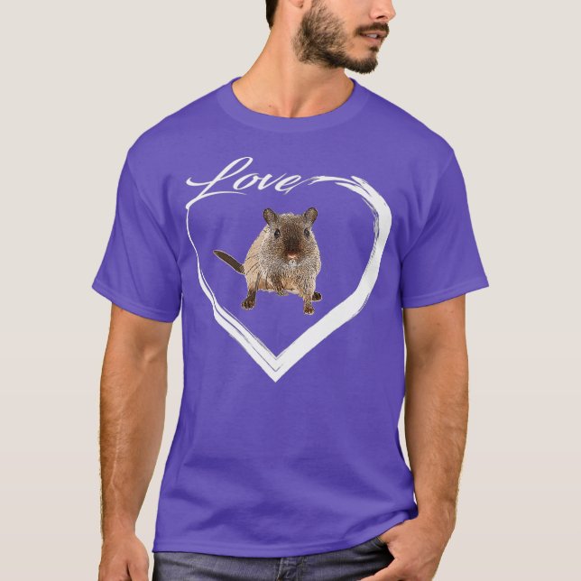 T-shirt Love Hamster Lover Premium (Devant)