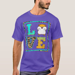 T-shirt Love Hamster Propriétaire d'un animal de compagnie