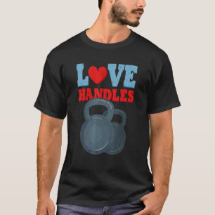 T-shirt Love Handles Poids Fitness Fitness