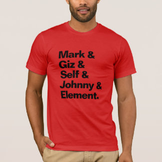 T-shirt Love/Hate Starting 5