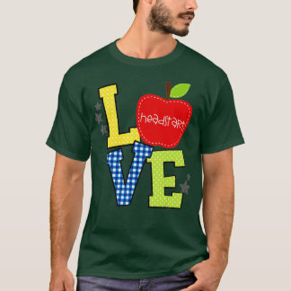 T-shirt Love Headstart, Back to School, First Day School A