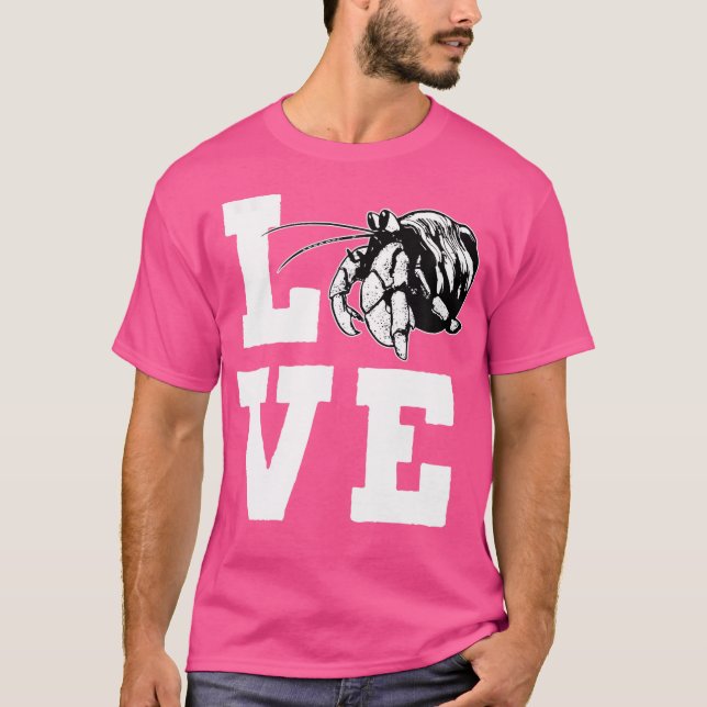 T-shirt Love Hermit Crabs (Devant)