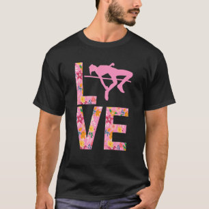 T-shirt Love High Jumping Athletics Track & Field High J
