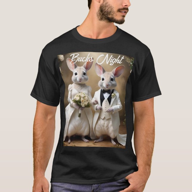 T-shirt "Love Hops Down Under : A Bilby Mariage Celebratio (Devant)