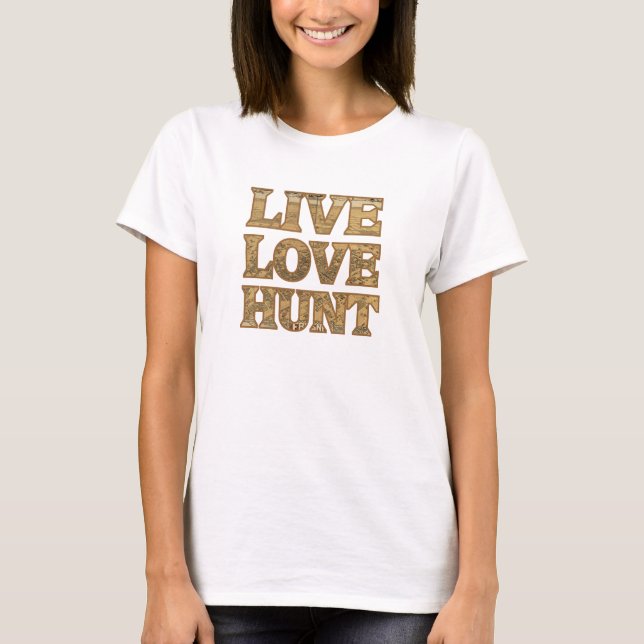 T-shirt Love Hunt (Devant)