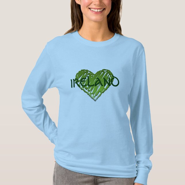 T-shirt Love Ireland (Devant)