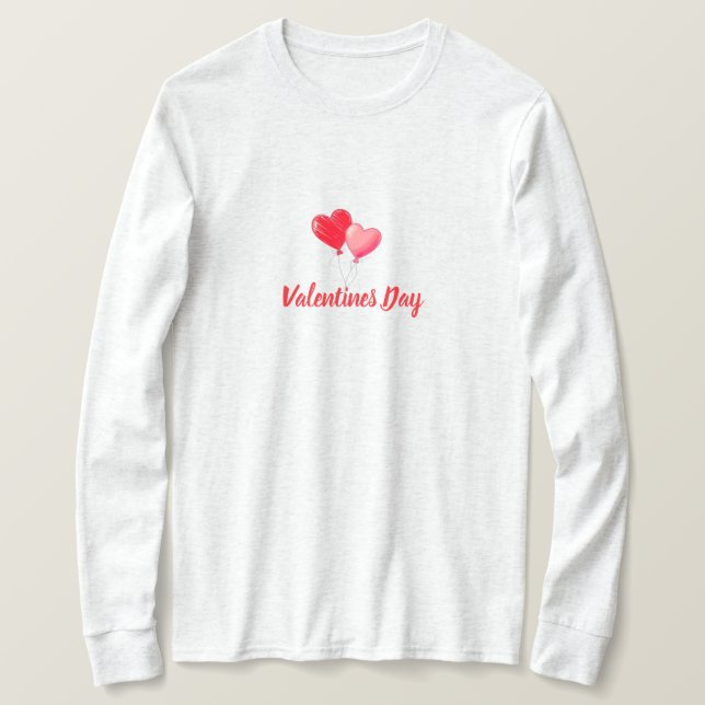 T-shirt Love Is in the Air – Valentine’s Day Romantic  (Design devant)
