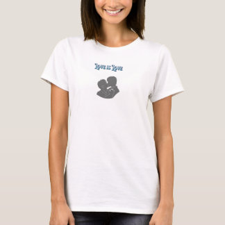 T-shirt Love is Love Camiseta de mujer