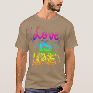 T-shirt Love is Love LGB LGBQ Gay CSD 2