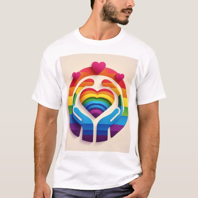 T-shirt Love is Love Logo (Devant)