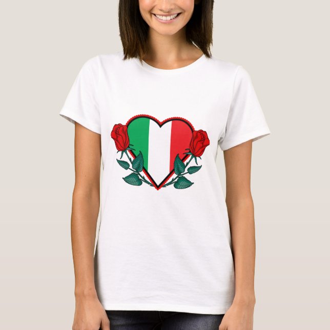 T-shirt Love Italy (Devant)