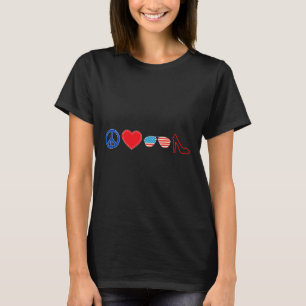 T-shirt Love Joe Kamala Biden Harris