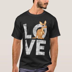 T-shirt Love Kangaroo Australie Zookeeper Safari Animal