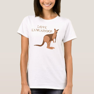 T-shirt Love Kangaroos Animal australien