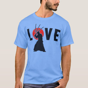 T-shirt Love Kata Kenjusu Katana Samurai Kendo Premium T-S