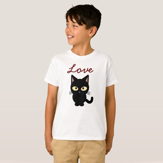 T-shirt Love Kid Child Design (Devant entier)