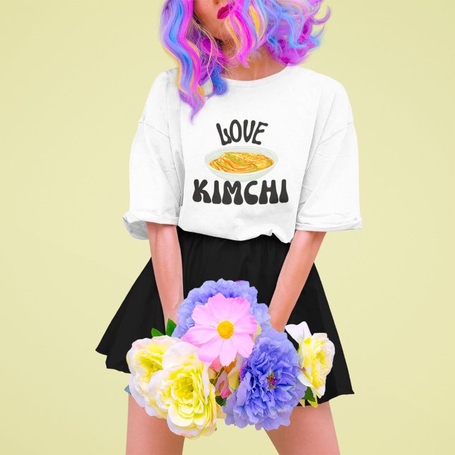 T-shirt Love Kimchi (Créateur téléchargé)