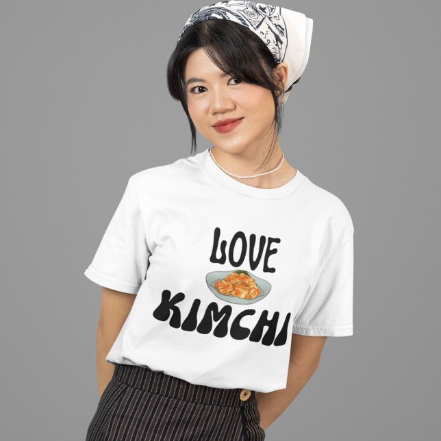 T-shirt Love Kimchi (Créateur téléchargé)