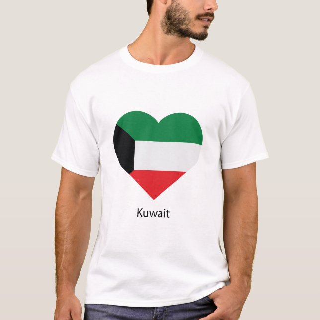 T-shirt Love Kuwait (Devant)