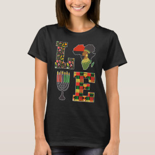 T-shirt Love Kwanzaa