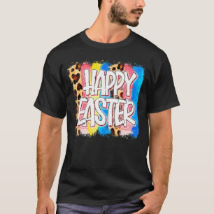 T-shirt Love Leopard, Happy Ears Bunny de Pâques
