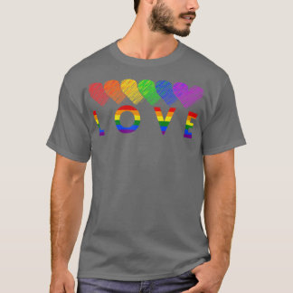 T-shirt Love LGBT2
