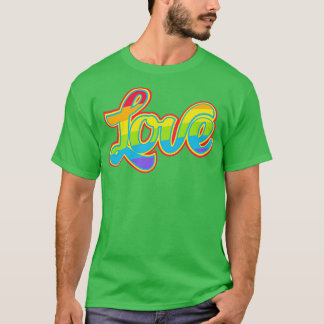 T-shirt Love LGBT Pride