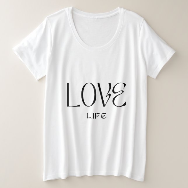 T-Shirt - Love Life (Design devant)