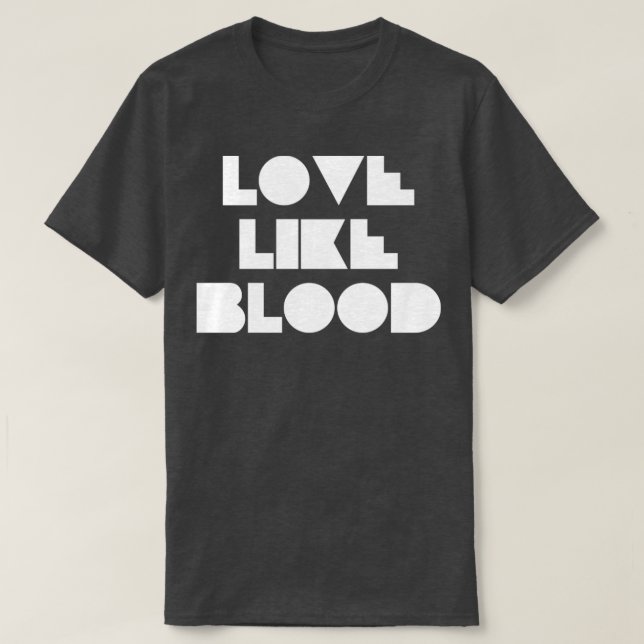 T-shirt Love Like Bood white (Design devant)