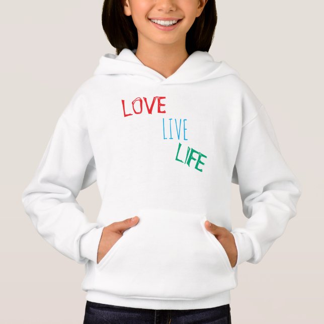 T-shirt Love Live Life (Devant)