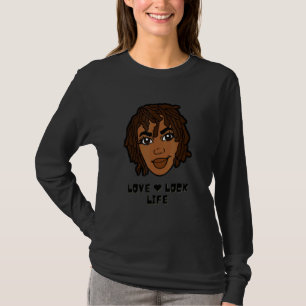 T-shirt Love Lock Vêtements de vie