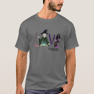 T-shirt Love Lulu Life sorcière Halloween
