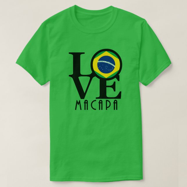 T-shirt LOVE Macapa (impression avant) (Design devant)