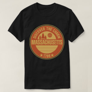 T-shirt Love Massachusetts - Mignonne MA cadeau d'état