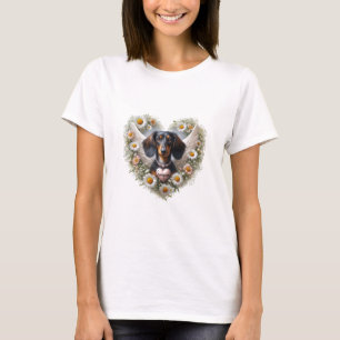 T-shirt Love Memory Dachshund