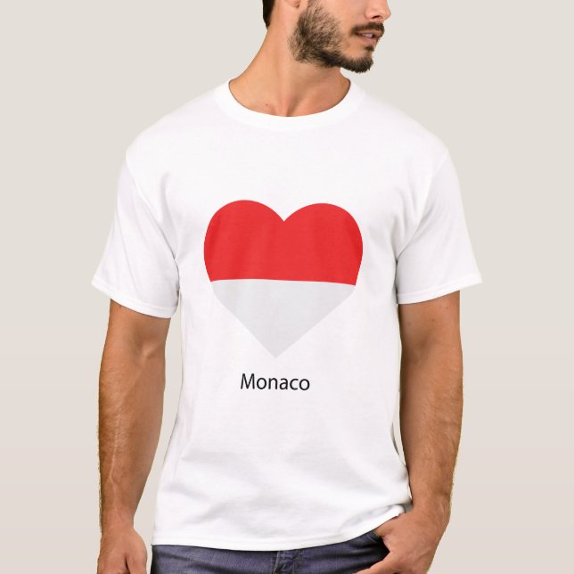 T-shirt Love Monaco (Devant)