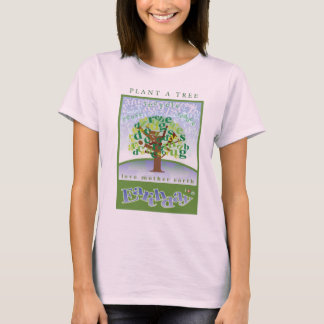 T-shirt Love Mother Earth - Jour des terres (Plante a Tree