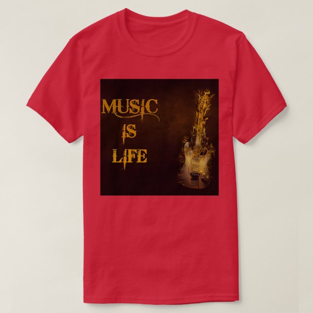 T-shirt Love Music (Design devant)