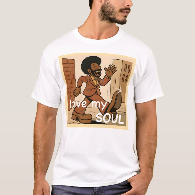 T-shirt Love My Soul animation t shirt (Devant)