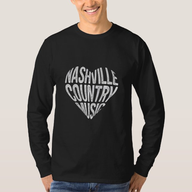 T-shirt Love Nashville Tennessee (Devant)