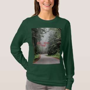 T-shirt Love Nature Preservation - "Red Wood Forest"