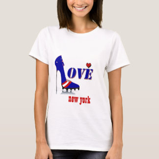 T-shirt LOVE NEW YORK Football Champs Tee