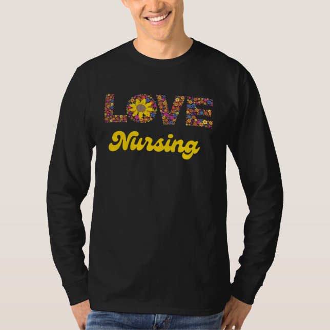 T-SHIRT LOVE NURSING (Devant)