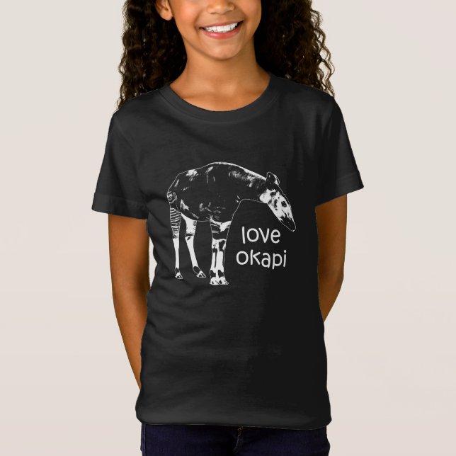 T-shirt Love Okapi (Devant)